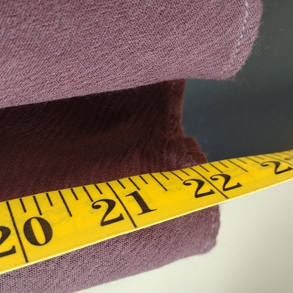 Fashion On Earth Woman M Two Tone with Ruffles Blouse Sleeveless Brown Beige - Picture 5 of 7